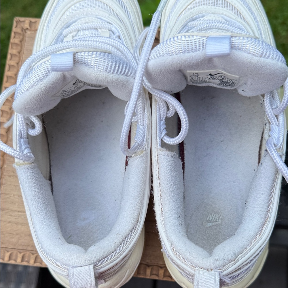 Nike Air Max 97 White Sneakers - Picture 8 of 8